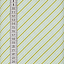 Ткань хлопок пэчворк зеленый голубой, полоски, ALFA (арт. AL-5662)