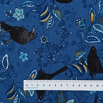 Ткань 100% хлопок [3202-77-navy]