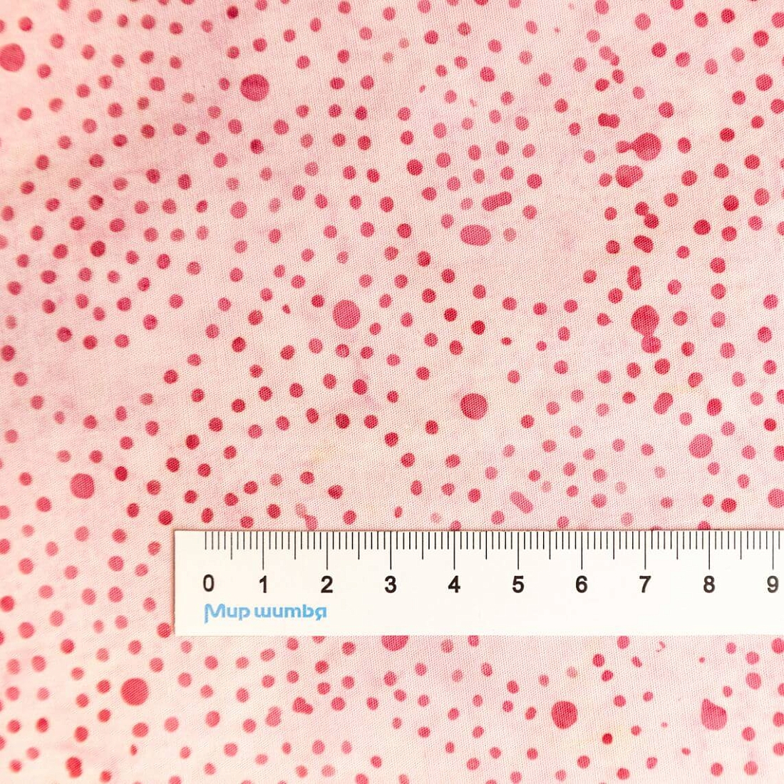 Ткань хлопок для пэчворка для одежды розовый, батик, Benartex (арт. 5416-11)