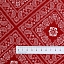 Ткань хлопок для пэчворка для одежды красный, пейсли, Benartex (арт. 612719B)