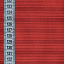 Ткань хлопок для пэчворка для одежды красный, полоски, Benartex (арт. 9636-08)