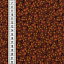 Ткань хлопок пэчворк коричневый, горох и точки, ALFA (арт. 212965)