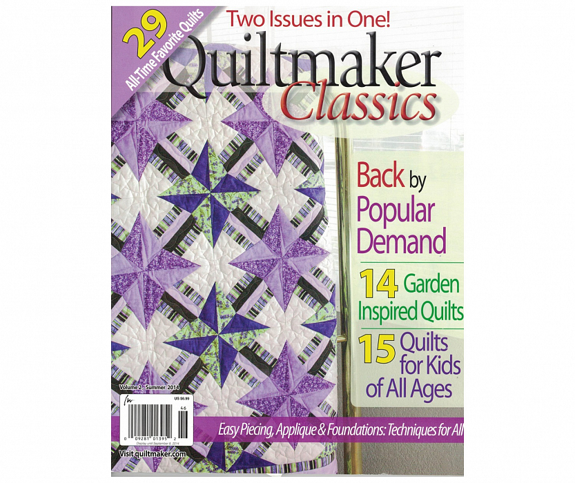 Журнал Quiltmaker Classics vol. 2 Summer 2014