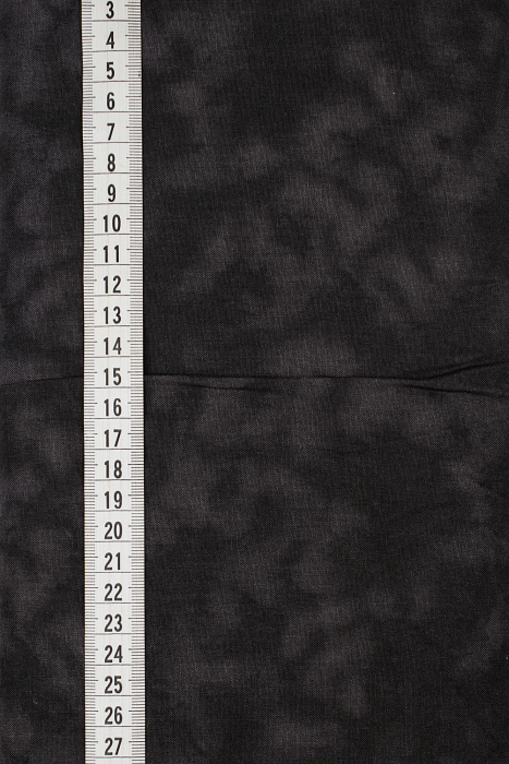 Ткань хлопок пэчворк черный серый, муар, ALFA (арт. 232432)