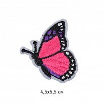 Термоаппликация «Бабочка розовая»