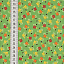 Ткань хлопок пэчворк зеленый разноцветные, мелкий цветочек цветы, ALFA (арт. 232244)