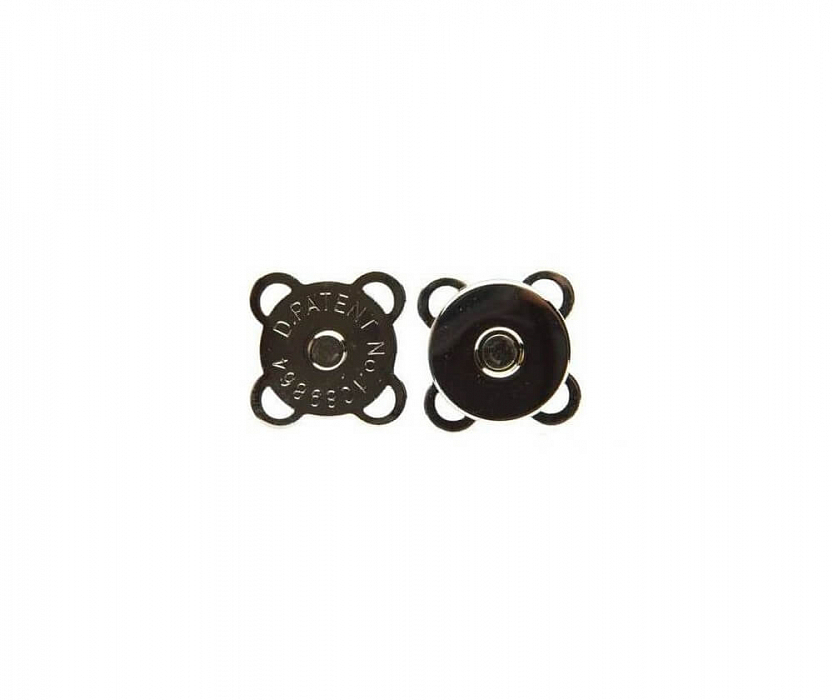 Кнопки пришивные BIG магнитные 15 мм черный никель