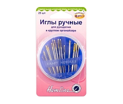 Ручные иглы ассорти Hemline арт. 210.25 25 шт.