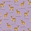 Ткань хлопок для пэчворка для одежды сиреневый, животные, Windham Fabrics (арт. 50788-1)