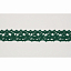 Кружево вязаное хлопковое Alfa AF-093-063 16 мм зеленый