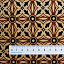 Ткань хлопок пэчворк коричневый, геометрия, Benartex (арт. 1415972B)