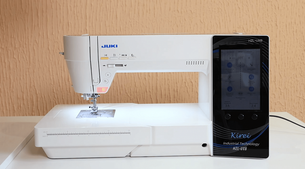 Обзор функций швейной машины Juki UX8 Kirei