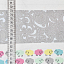 Ткань хлопок пэчворк серый, полоски бордюры детская тематика, ALFA (арт. AL-8117)