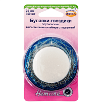Булавки портновские Hemline арт. 704 гвоздики 350 шт.