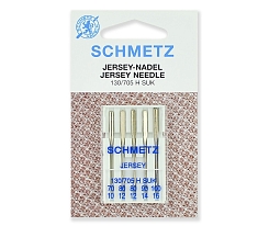 Иглы джерси Schmetz № 70, 80, 90, 100