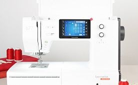 Презентация швейной машины Bernette b77