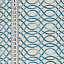 Ткань хлопок пэчворк серый голубой, полоски, ALFA (арт. 232097)