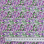 Ткань хлопок пэчворк фиолетовый, завитки, Benartex (арт. 1042407B)