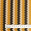 Ткань хлопок для пэчворка для одежды желтый, геометрия шеврон, Windham Fabrics (арт. 53702M-5)