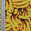 Ткань хлопок для пэчворка желтый, ягоды и фрукты, Windham Fabrics (арт. 51891D-X)