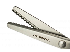 Ножницы зигзаг 5 мм Aurora AU 489A 23 см