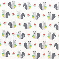 Ткань 100% хлопок [DC7832-GRAY-D]