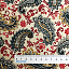 Ткань хлопок пэчворк разноцветные, цветы завитки пейсли, Studio E (арт. 5458-33)