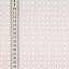 Ткань хлопок пэчворк красный зеленый бежевый оранжевый, геометрия, ALFA (арт. 212975)