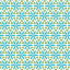 Ткань хлопок пэчворк зеленый голубой, геометрия новый год, Benartex (арт. 236587)