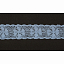 Кружево вязаное хлопковое Alfa AF-389-040 27 мм голубой