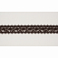 Кружево вязаное хлопковое Alfa AF-053-078 15 мм коричневый