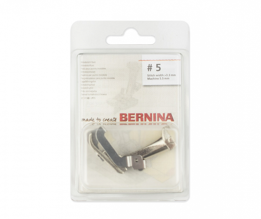 Лапка для потайного шва Bernina 008 449 73 00 № 5
