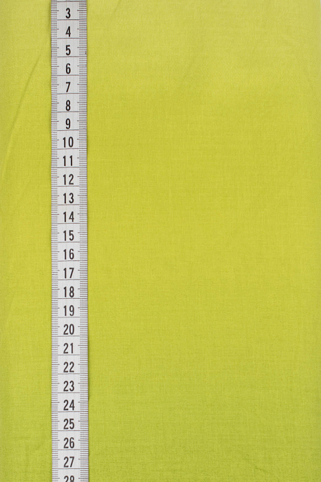 Ткань хлопок пэчворк лимонный, однотонная, ALFA (арт. 229433)