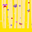 Ткань хлопок пэчворк красный желтый фиолетовый, , Stof (арт. 118018)