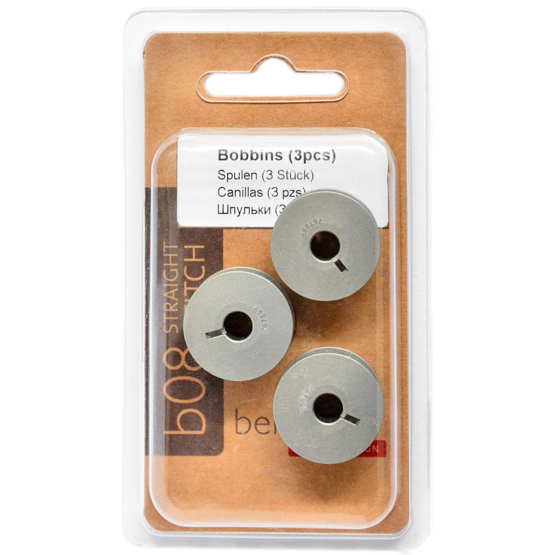 Шпули для шв. машин Bernette 502 060 15 16 для b08 3 шт.