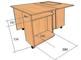 Стол швейный Комфорт Comfocraft XL