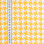 Ткань хлопок пэчворк оранжевый, гусиные лапки, ALFA (арт. 245861)