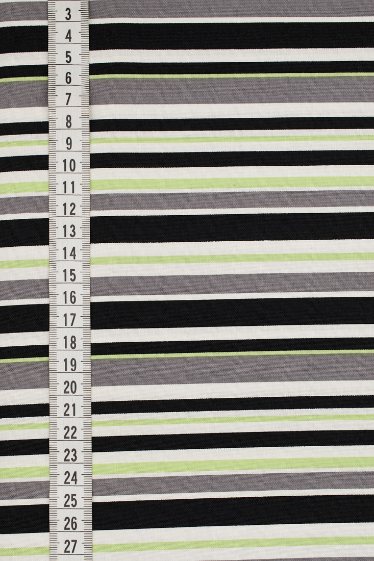 Ткань хлопок для пэчворка черный, полоски, Windham Fabrics (арт. 70899)