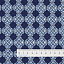 Ткань хлопок пэчворк синий, геометрия восточные мотивы, Benartex (арт. 1344855B)
