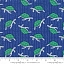 Ткань хлопок для пэчворка для одежды синий, морская тематика животные, Moda (арт. C7524-WHITE)