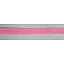 Кружево вязаное хлопковое IEMESA 1796/3L 20 мм розовый