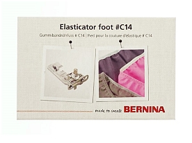 Лапка для оверлока Bernina 103 610 70 00 № С14 для пришивания резинки