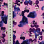 Ткань хлопок пэчворк синий розовый сиреневый, цветы, ALFA (арт. 229539)