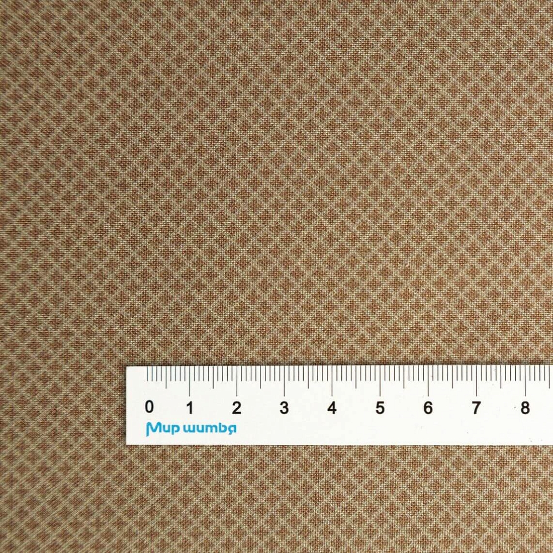 Ткань хлопок для пэчворка для одежды коричневый, фактура, Windham Fabrics (арт. CX6363-Girl)