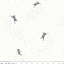 Ткань хлопок  белый, птицы и бабочки, Riley Blake (арт. SC8371-CREAM)