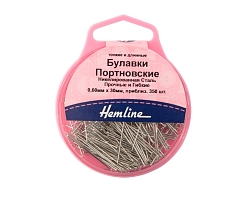 Булавки гвоздики портновские Hemline арт. 701 33 мм, 350 шт.