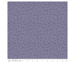 Ткань 100% хлопок [C10574-PURPLE]