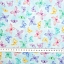 Ткань хлопок для пэчворка голубой, птицы и бабочки, Benartex (арт. 1440954B)