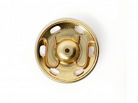 Кнопки пришивные Prym 341812 латунь 21 мм золотистый