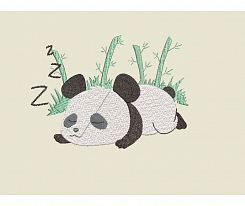 Дизайн для вышивки «Панда»